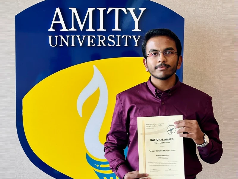 Aerospace Engineering Student Wins National Award in International Astronomy and Astrophysics Competition 2023