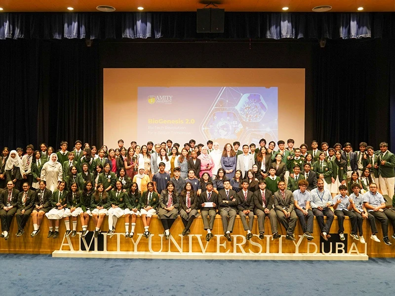 Amity University Dubai Hosts BioGenesis 2.0: Inspiring the Next Generation of Biotech Innovators